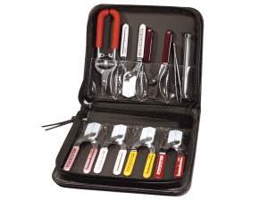 fiber optic tool kit with case