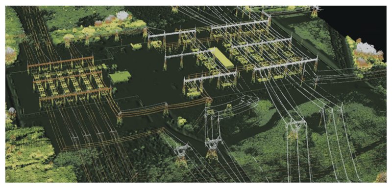 LiDAR-based power line mapping using Spectra-Physics lasers