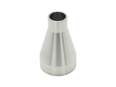 1.5 inch to 0.75 inch butt weld vacuum tube conical reducer fitting