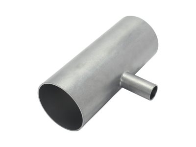 2.5 inch to 0.75 inch butt weld reducing tee vacuum fitting