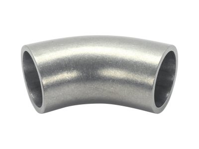 0.75 inch 45 degree butt weld elbow with tangents vacuum fitting