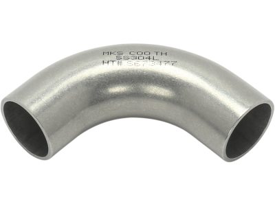 1 inch 90 degree butt weld elbow with tangents vacuum fitting