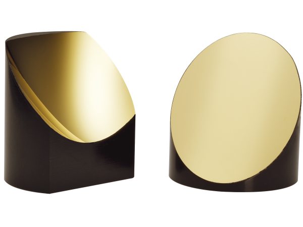 Spectra Gold Pedestal and End Tables