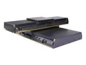 IDL series industrial linear stages in an xy stage configuration