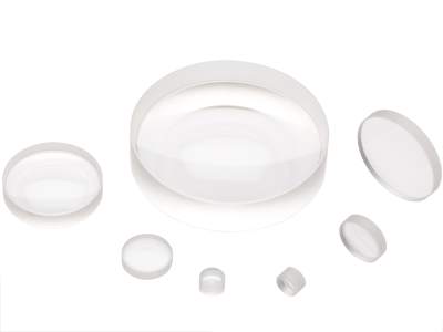 collection of uv fused silica bi-concave lenses