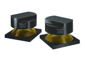 NewDamp elastomer vibration isolators with constant natural frequency design model nd30