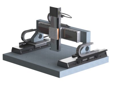 Wafer inspection gantry system