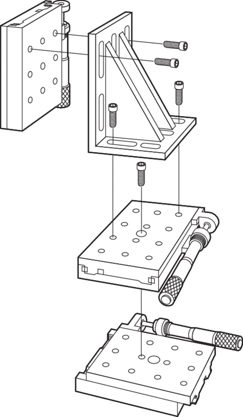 360 Series Slotted Angle Brackets